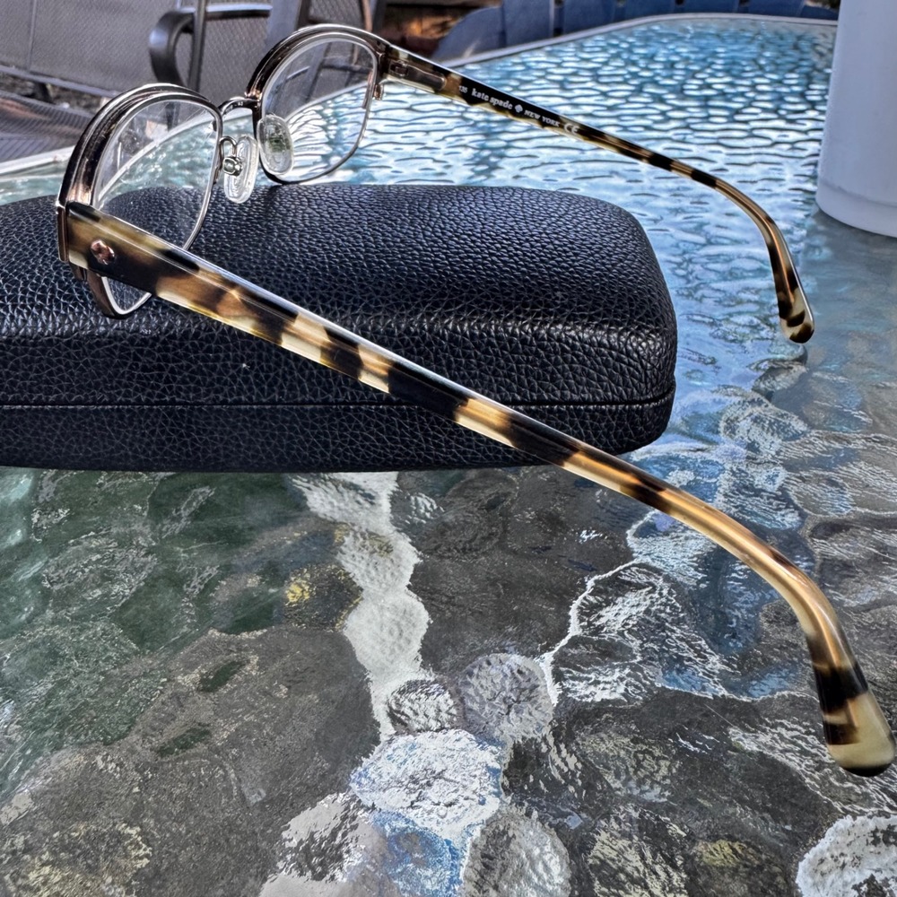 Kate Spade Ragan OP40 Brown Tortoise‎ Eyeglass Fr… - image 8